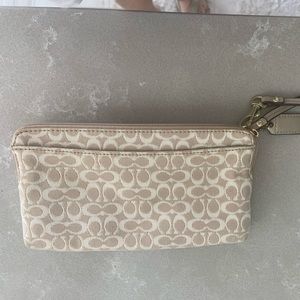 Coach wristlet
